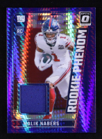 Malik Nabers 2024 Donruss Optic Rookie Phenoms Blue Hyper #28 RC at PristineAuction.com