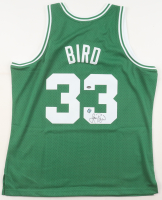 Larry Bird Signed Celtics Mitchell & Ness Authentic Jersey (Bird & Schwartz) at PristineAuction.com