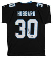 Chuba Hubbard Signed Jersey (Beckett) at PristineAuction.com