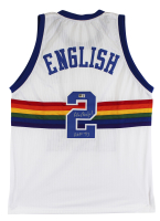 Alex English Signed Jersey Inscribed "HOF 97" (Beckett) at PristineAuction.com