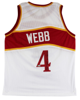 Spud Webb Signed Jersey Inscribed "86 Dunk Champ" (Beckett) at PristineAuction.com