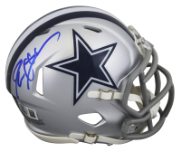 Deion Sanders Signed Cowboys Speed Mini Helmet (Beckett) at PristineAuction.com