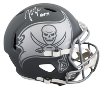 John Lynch Signed Buccaneers Full-Size Slate Alternate Speed Helmet Inscribed "HOF 21" (Beckett) at PristineAuction.com