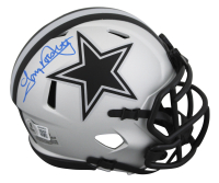 Tony Dorsett Signed Cowboys Rave Alternate Speed Mini Helmet (Beckett) at PristineAuction.com