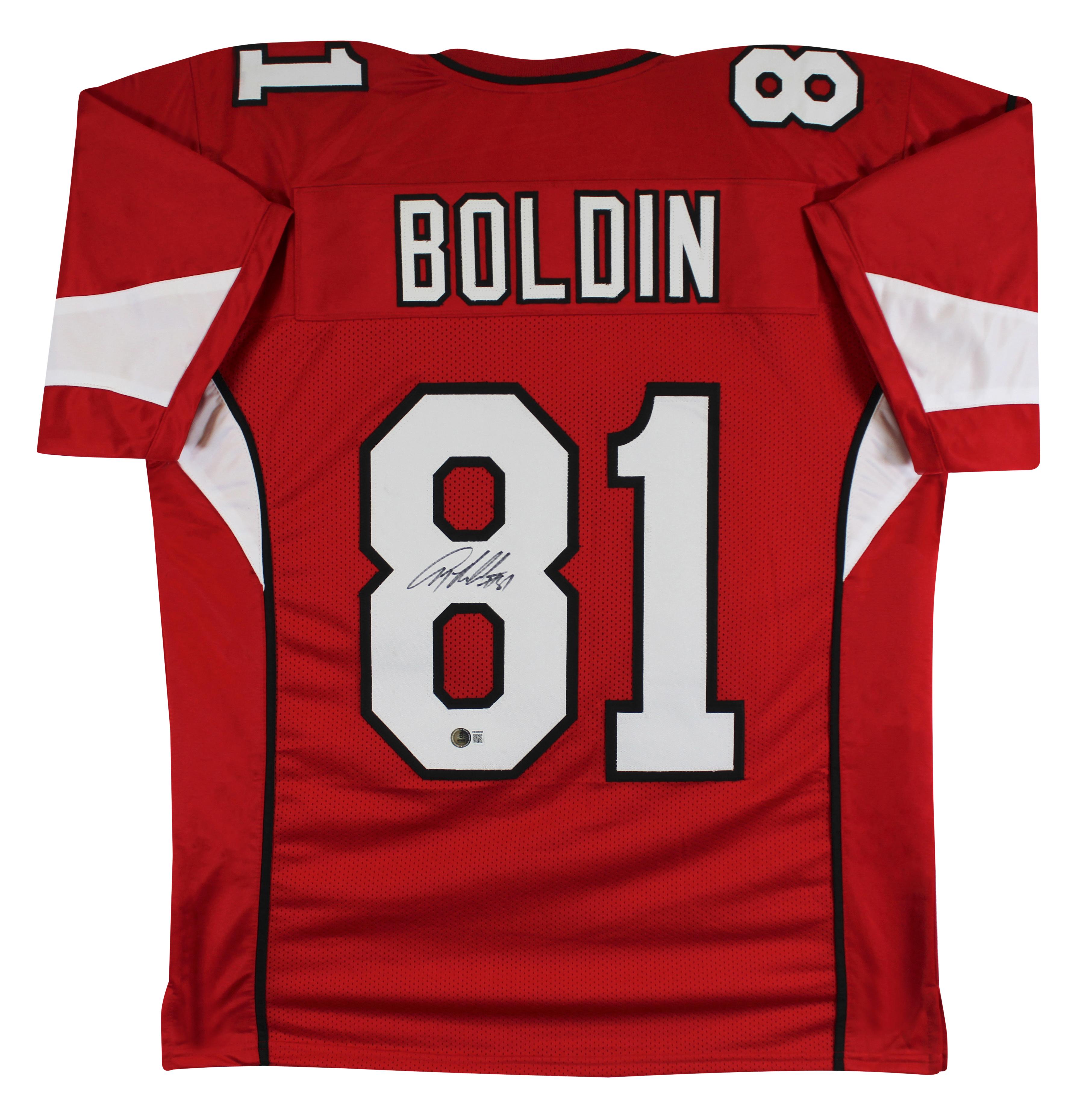 Anquan Boldin Signed Jersey (Beckett) at PristineAuction.com Anquan Boldin Signed Jersey (Beckett) at PristineAuction.com