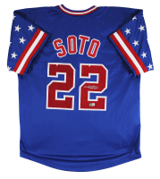 Juan Soto Signed Jersey (Beckett) at PristineAuction.com