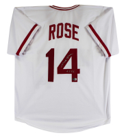 Pete Rose Signed Jersey Inscribed "4256" (Beckett) at PristineAuction.com