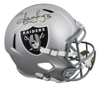 Howie Long Signed Raiders Full-Size Speed Helmet (Beckett) at PristineAuction.com