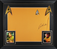 William Shatner Signed "Star Trek" Custom Framed Uniform Display (Beckett) at PristineAuction.com