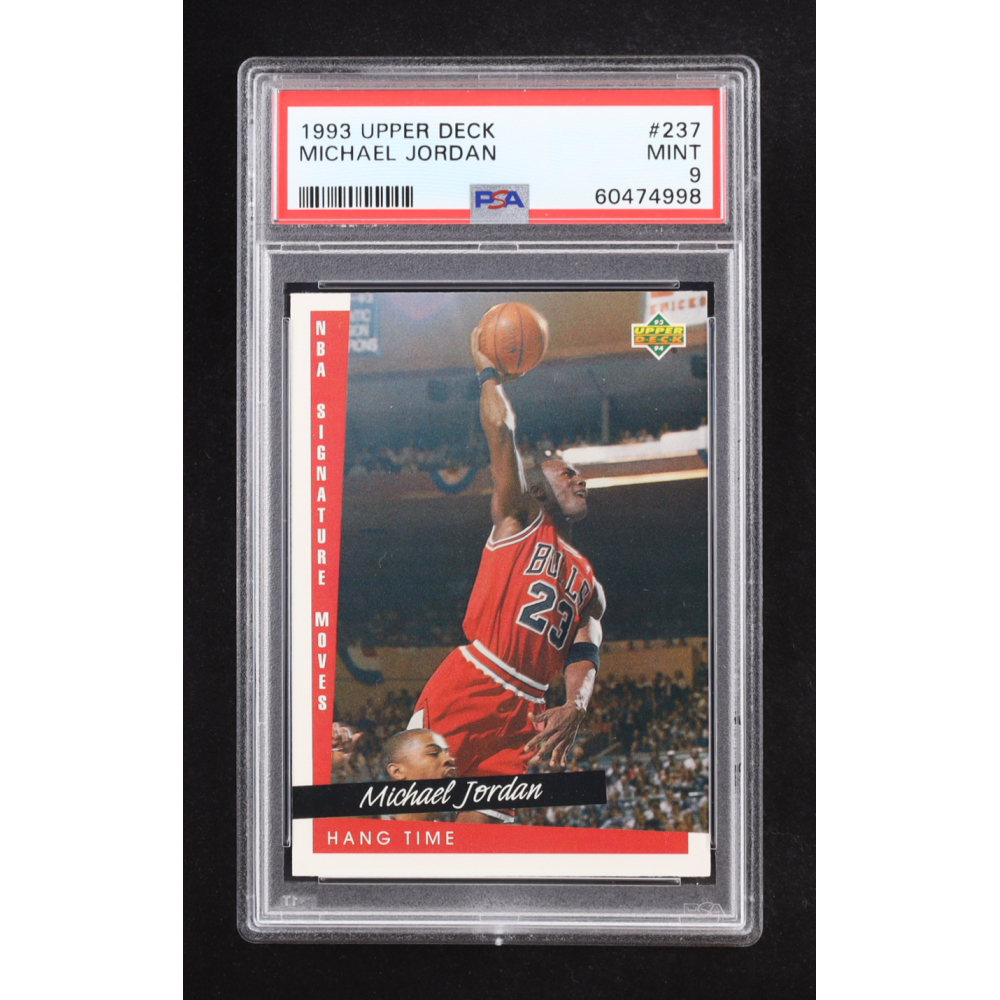 Michael Jordan 1993 Upper Deck Signature Moves #237 (PSA 9) at PristineAuction.com