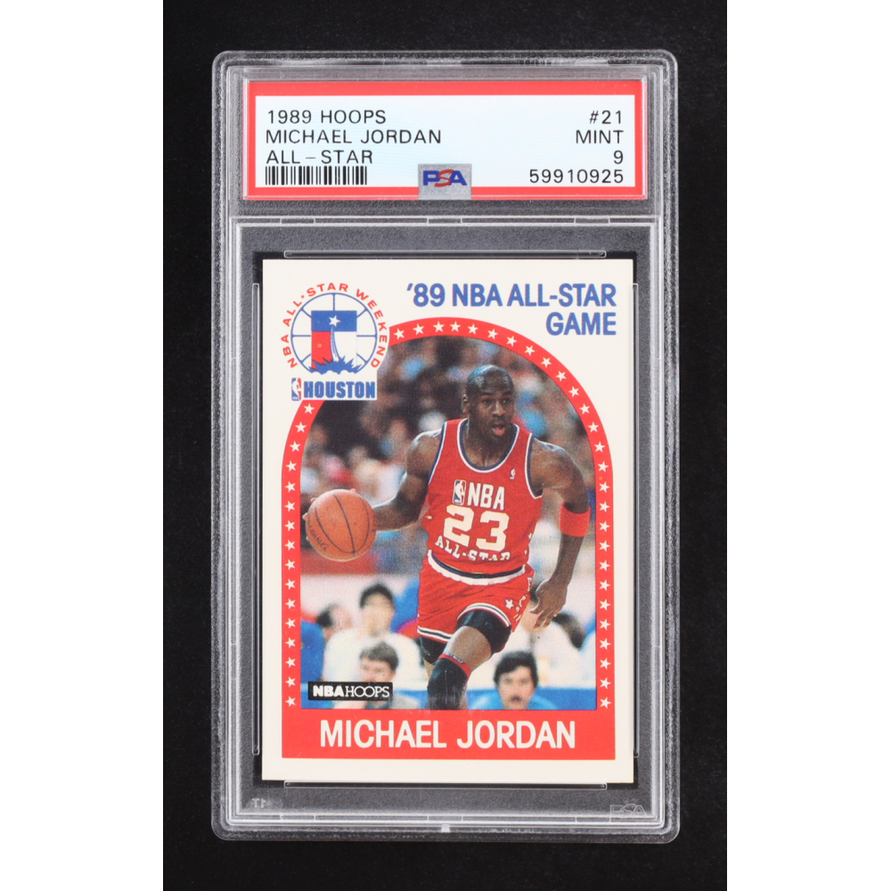 Michael Jordan 1989 Hoops All-Star #21 (PSA 9) at PristineAuction.com