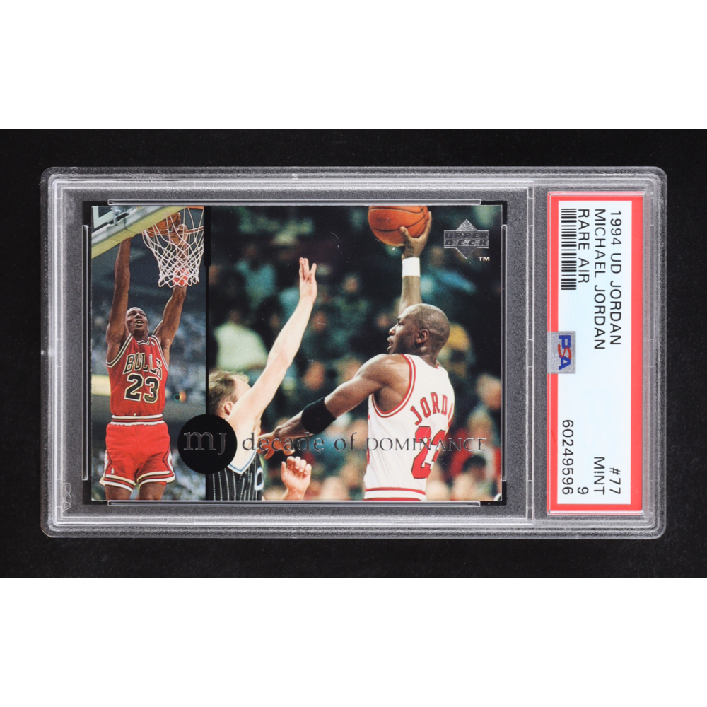 Michael Jordan 1994 Upper Deck Jordan Rare Air #77 (PSA 9) at PristineAuction.com