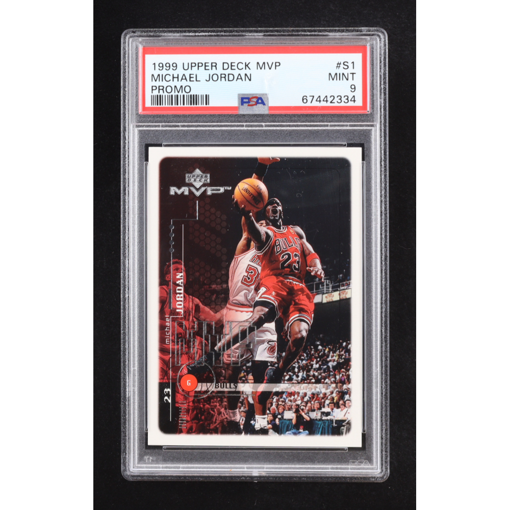 Michael Jordan 1999-00 Upper Deck MVP #S1 (PSA 9) at PristineAuction.com