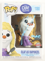 Josh Gad Signed "Disney Olaf Presents" #1180 Olaf As Rapunzel Funko Pop! Vinyl Figure Inscribed "Olaf" (Beckett) at PristineAuction.com