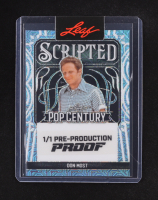 Don Most 2024 Scripted Pre Production Proof Pop Century #1/1 at PristineAuction.com