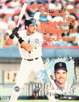 Mike Piazza Signed Mets 17x22 Poster (PSA) at PristineAuction.com