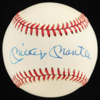 Mickey Mantle Signed OAL Baseball (Beckett) at PristineAuction.com