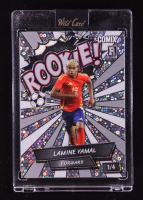Lamine Yamal 2024 Wild Card Comix Rookie! Silver Disco #LY01 RC #1/4 at PristineAuction.com