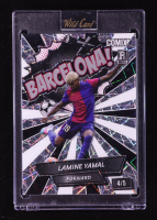 Lamine Yamal 2024 Wild Card Comix Barcelona! Silver Laser #LY03 RC #4/5 at PristineAuction.com