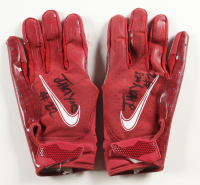 Justice Haynes Signed Pair of Nike Alabama Crimson Tide Football Gloves (Beckett) at PristineAuction.com