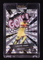 Lamine Yamal 2024 Wild Card Comix Goal! Silver Mosaic #LY08 RC #2/4 at PristineAuction.com