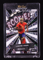 Lamine Yamal 2024 Wild Card Comix Rookie! Silver Laser #LY01 RC #5/5 at PristineAuction.com
