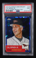 Cal Ripken Jr. 2022 Topps Chrome Platinum Anniversary Blue Atomic Refractors #147 #14/100 (PSA 9) at PristineAuction.com