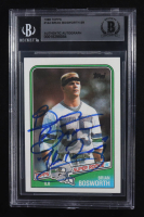 Brian Bosworth Signed 1988 Topps #144 SR RC (BGS) at PristineAuction.com