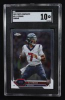 CJ Stroud 2023 Topps Composite Chrome #2 RC (SGC 10) at PristineAuction.com