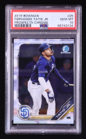 Fernando Tatis Jr. 2019 Bowman Chrome Prospects #BCP25 RC (PSA 10) at PristineAuction.com
