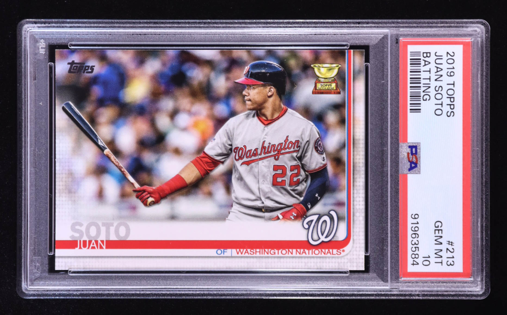 Juan Soto 2019 Topps #213 (PSA 10)