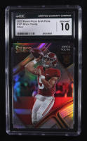 Bryce Young 2023 Select Draft Picks Prizms #101 RC (CGC 10) at PristineAuction.com