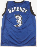 Stephon Marbury Signed Jersey (Schwartz) at PristineAuction.com