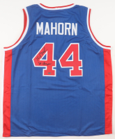Rick Mahorn Signed Jersey Inscribed "89 Champs" (Schwartz) at PristineAuction.com
