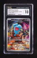 Team Rocket's Wobbuffet AR 2025 Pokemon TCG Scarlet and Violet Glory of Team Rocket Japanese #103 (CGC 10) at PristineAuction.com