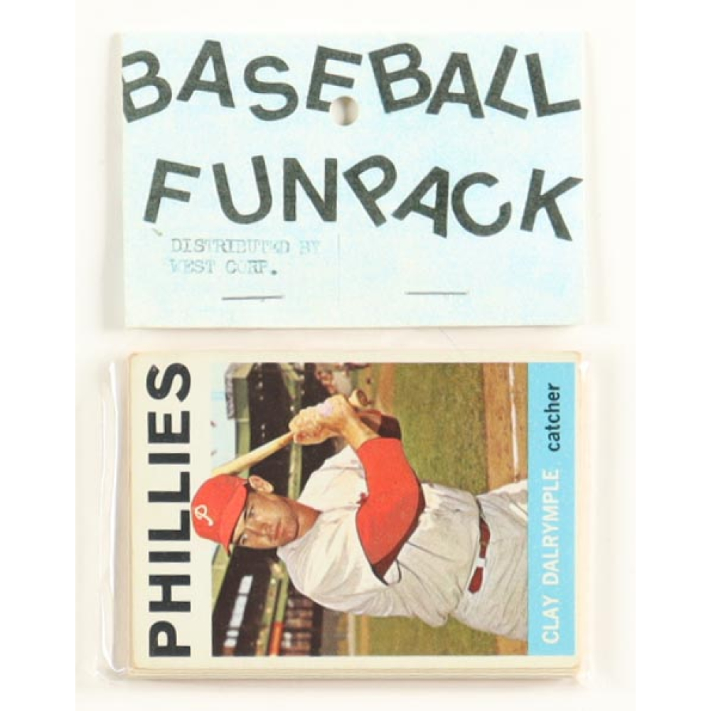 1964 Topps Baseball Card Fun Pack with (10) Cards at PristineAuction.com
