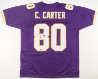 Cris Carter Signed Jersey (Schwartz) at PristineAuction.com
