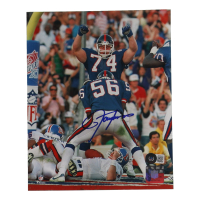 Lawrence Taylor Signed Giants 8x10 Photo (Beckett) at PristineAuction.com