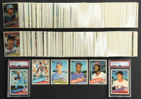 1985 Topps Tiffany Baseball Complete Set of (791) Cards with Kirby Puckett #536 RC (PSA 5), Roger Clemens #181 RC (PSA 7), Dwight Gooden #620 (See Description) at PristineAuction.com