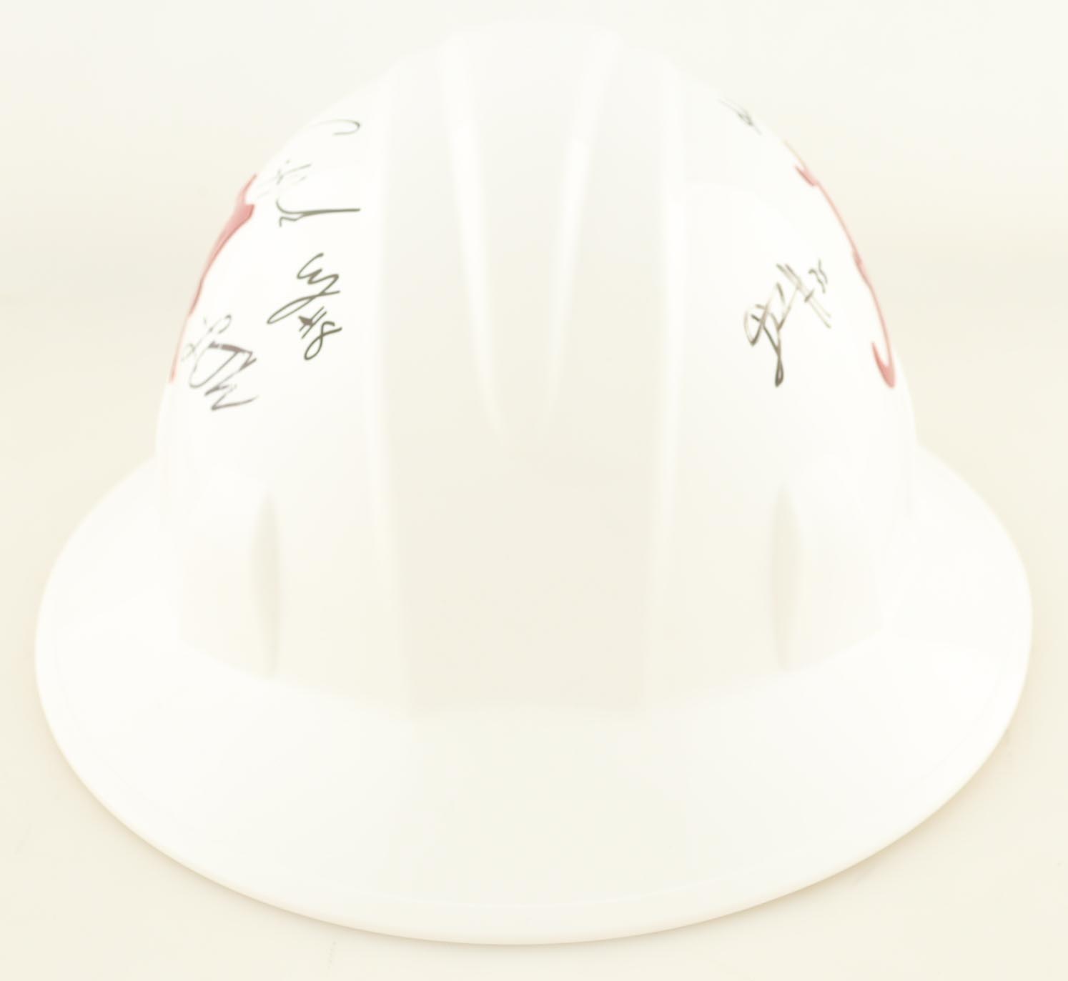 Alabama Crimson Tide Hard Hat Signed by (9) with Mark Sears, Chris Youngblood, Grant Nelson (JSA & Beckett) at PristineAuction.com Alabama Crimson Tide Hard Hat Signed by (9) with Mark Sears, Chris Youngblood, Grant Nelson (JSA & Beckett) at PristineAuction.com