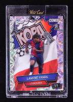 Lamine Yamal 2024 Wild Card Comix Kopa! Silver Kaleidoscope #LY11 RC #1/1 at PristineAuction.com
