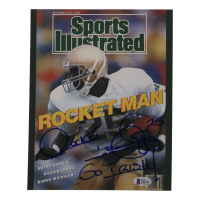 Raghib "Rocket" Ismail Signed Notre Dame Fighting Irish 8x10 Photo Inscribed "Go Irish!" (Beckett) at PristineAuction.com