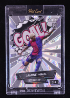 Lamine Yamal 2024 Wild Card Comix Goal! Silver Lava #LY03 RC #3/4 at PristineAuction.com