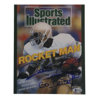 Raghib "Rocket" Ismail Signed Notre Dame Fighting Irish 8x10 Photo Inscribed "Go Irish!" (Beckett) at PristineAuction.com