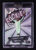 Lamine Yamal 2024 Wild Card Comix Rookie! Silver Mojo #LY04 RC #3/4 at PristineAuction.com