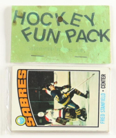 1976 Topps Hockey Card Fun Pack with (10) Cards at PristineAuction.com