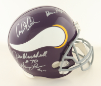 Vikings Full-Size Helmet Signed By (4) Jim Marshall, Gary Larsen, Alan Page & Carl Eller (DA) at PristineAuction.com