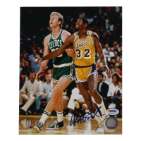 Magic Johnson Signed Lakers 8x10 Photo (PSA) at PristineAuction.com