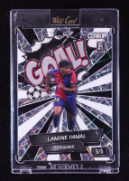 Lamine Yamal 2024 Wild Card Comix Goal! Silver Laser #LY11 RC #5/5 at PristineAuction.com