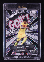 Lamine Yamal 2024 Wild Card Comix Goal! Silver Laser #LY08 RC #1/4 at PristineAuction.com